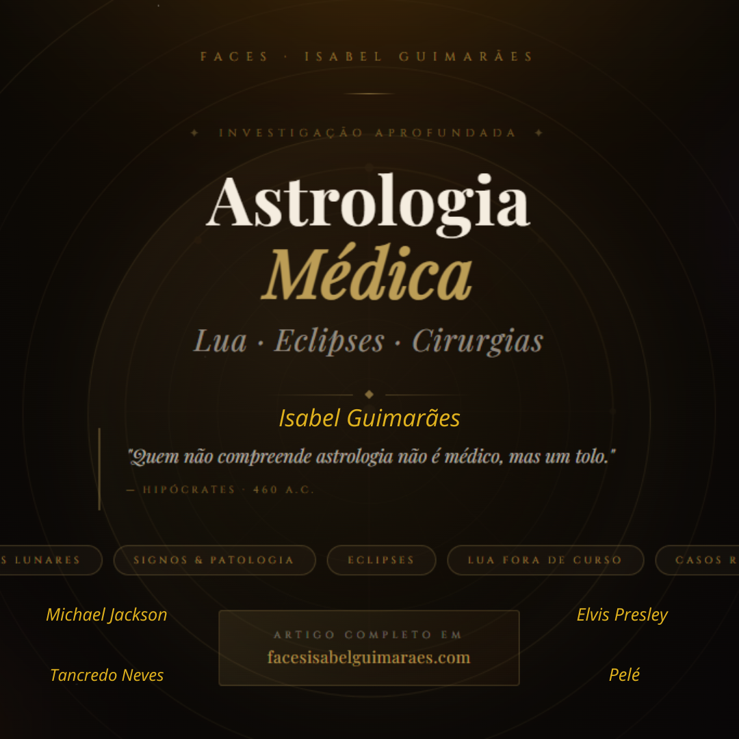 ASTROLOGIA MÉDICA Fases Lunares, Eclipses e Cirurgias