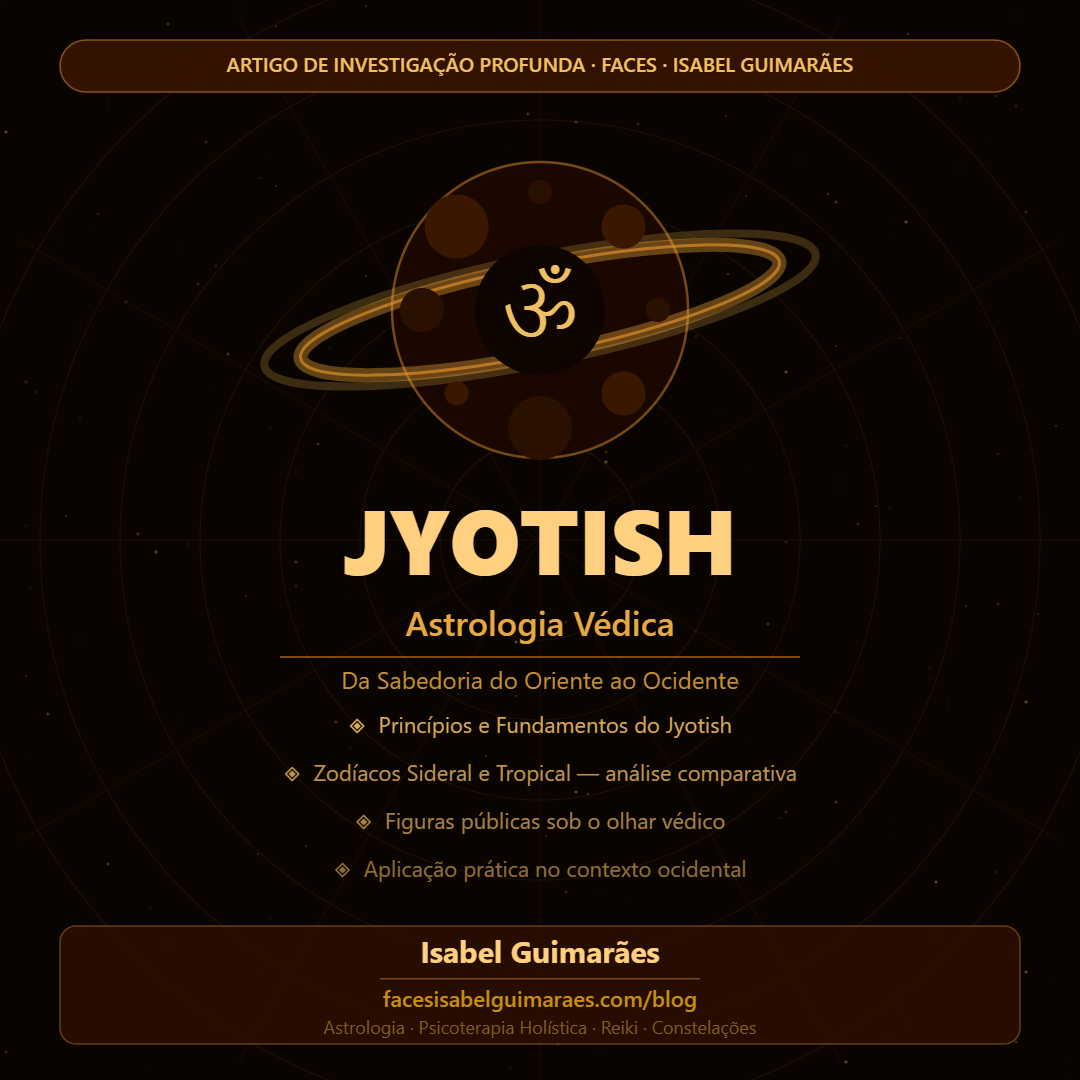 JYOTISH Astrologia Védica — Da Sabedoria do Oriente ao Ocidente