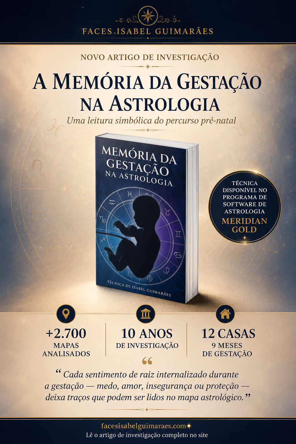 A MEMÓRIA DA GESTAÇÃO NA ASTROLOGIA